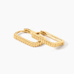 Cr&eacute;oles Huldah Or Jaune - Cr&eacute;oles Femme | Marc Orian