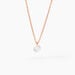 Collier Constantin Argent Rose Oxyde De Zirconium - Colliers avec pierres Femme | Marc Orian