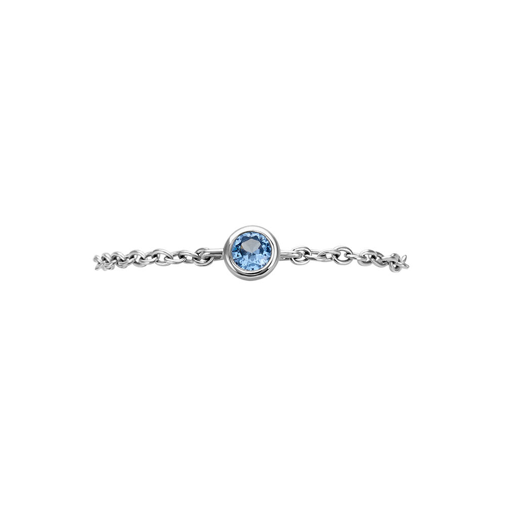 Bague Rio Argent Blanc Oxyde De Zirconium - Solitaires Femme | Marc Orian