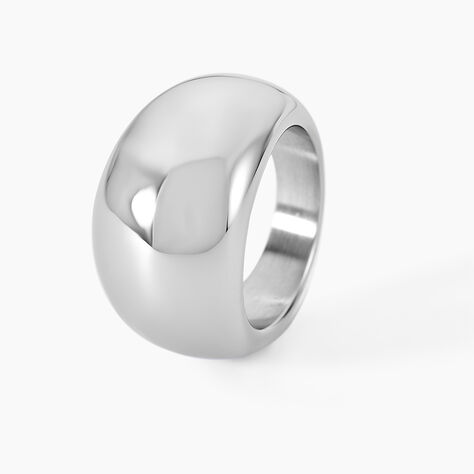 Bague Cleoria Acier Blanc - Bijoux fantaisie Femme | Marc Orian