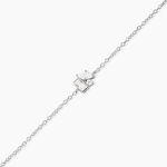 Bracelet Eseld Argent Blanc Oxyde De Zirconium - Bracelets fantaisie Femme | Marc Orian