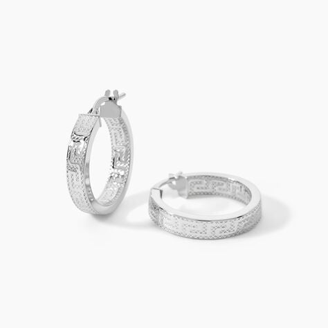 Cr&eacute;oles Ugenie Or Blanc - Cr&eacute;oles Femme | Marc Orian