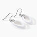 Boucles D'oreilles Pendantes Peer Argent Blanc Oxyde De Zirconium - Pendantes Femme | Marc Orian