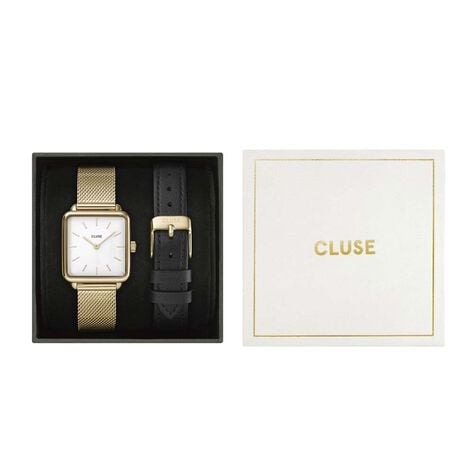 Coffret Montre Cluse Tetragone Blanc - Montres étanches Femme | Marc Orian