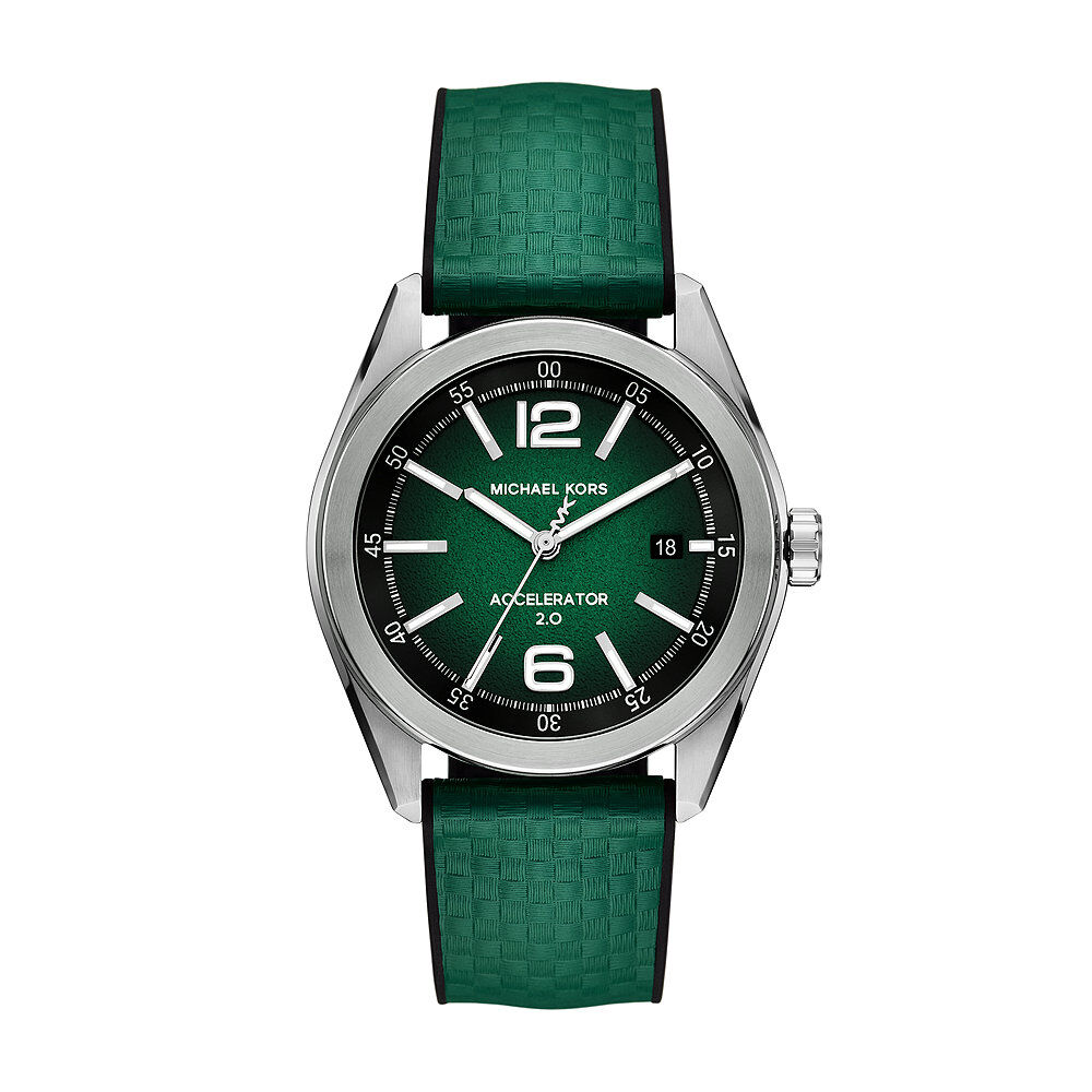 Montre Michael Kors Accelerator 2.0 Vert - Montres &eacute;tanches Homme | Marc Orian