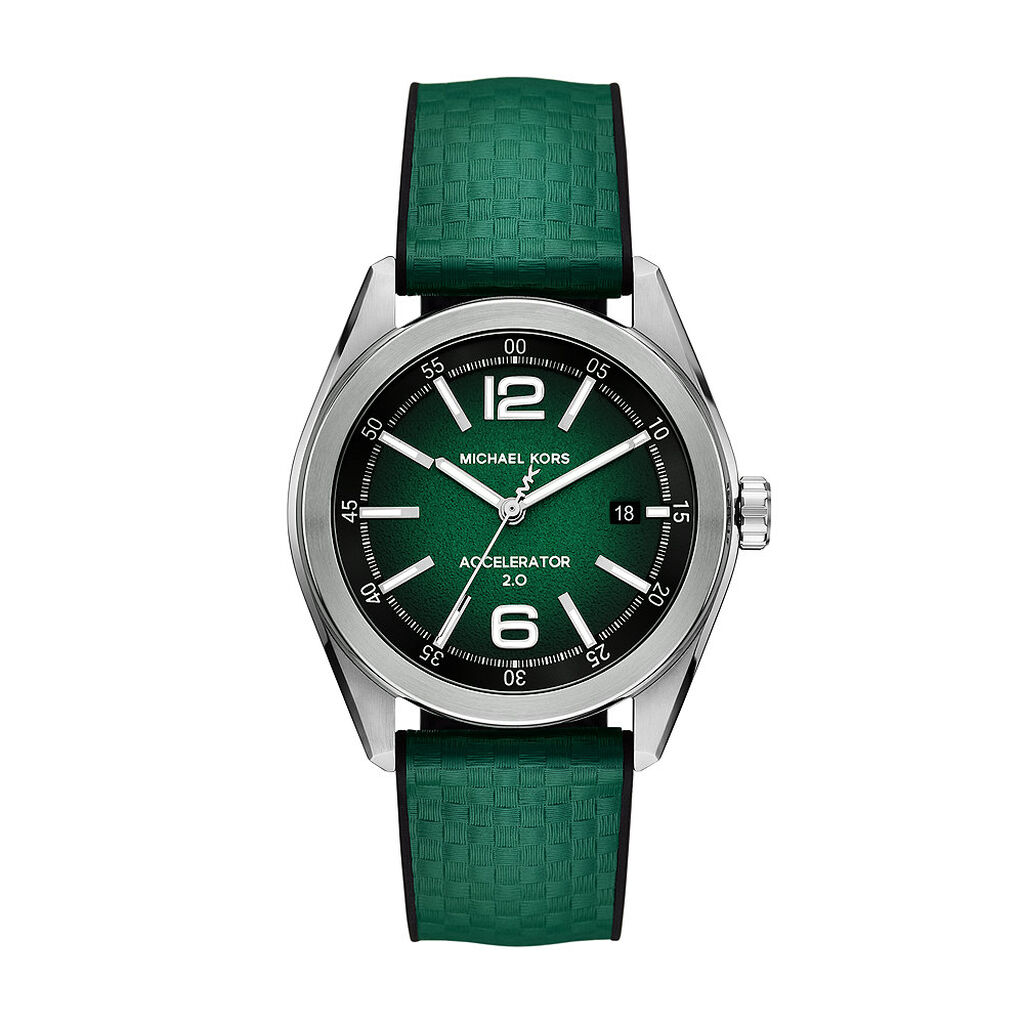Montre Michael Kors Accelerator 2.0 Vert - Montres &eacute;tanches Homme | Marc Orian