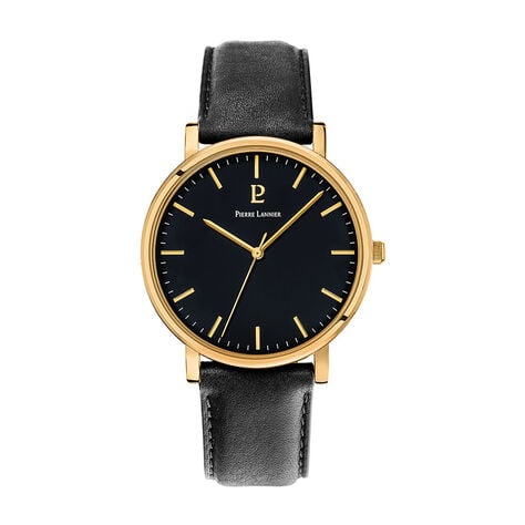 Montre Pierre Lannier Essential Noir - Montres classiques Homme | Marc Orian