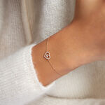 Bracelet Cortney Or Jaune Oxyde De Zirconium - Bracelets cha&icirc;nes Femme | Marc Orian