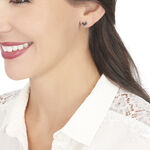 Boucles D'oreilles Pendantes Mallaurie Argent Rose Oxyde De Zirconium - Pendantes Femme | Marc Orian