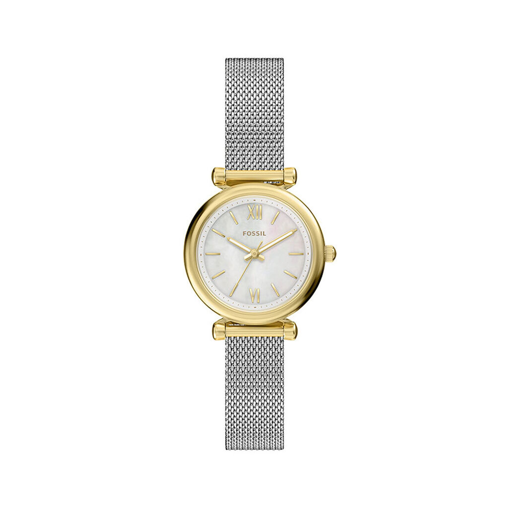 Montre Fossil Carlie Mini Nacre Blanche - Montres &eacute;tanches Femme | Marc Orian