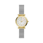 Montre Fossil Carlie Mini Nacre Blanche - Montres &eacute;tanches Femme | Marc Orian