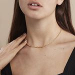 Collier Jerry Danilo Maille Corde Or Jaune - Chaines Femme | Marc Orian