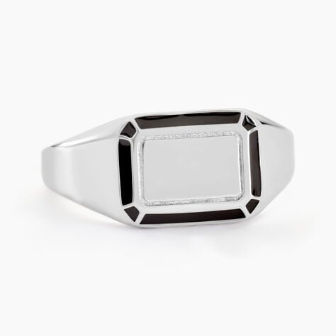 Chevali&egrave;re Manny Argent Blanc - Bijoux fantaisie Homme | Marc Orian