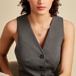 Collier Beryl Argent Blanc Oxyde De Zirconium - Colliers avec pierres Femme | Marc Orian