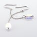 Boucles D'oreilles Pendantes Franz Argent Blanc Cristaux De Swarovski - Pendantes Femme | Marc Orian