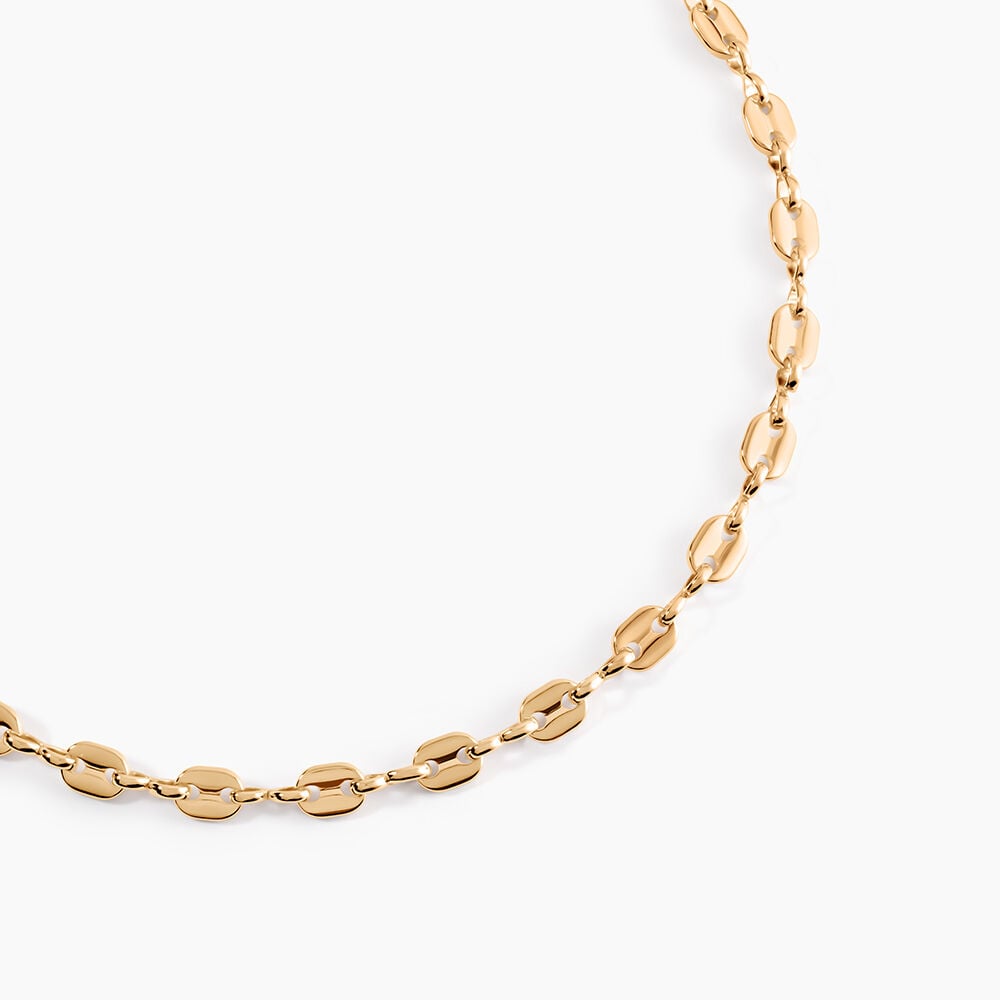 Collier William Plaqué Or Jaune - Chaines Homme | Marc Orian