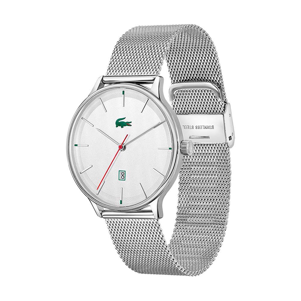 Montre Lacoste Club Blanc - Montres maille milanaise Homme | Marc Orian