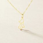 Pendentif Egee Chat Or Jaune - Pendentifs Famille | Marc Orian