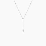 Collier Capella Argent Blanc Oxyde De Zirconium - Colliers avec pierres Femme | Marc Orian