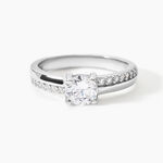 Bague Mayssara Argent Blanc Oxyde De Zirconium - Bijoux fantaisie Femme | Marc Orian