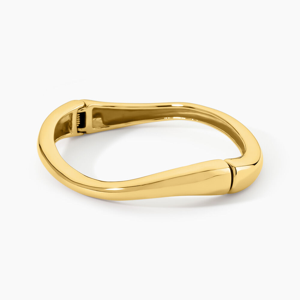 Bracelet Jonc Cyriane Acier Jaune - Bracelets joncs Femme | Marc Orian