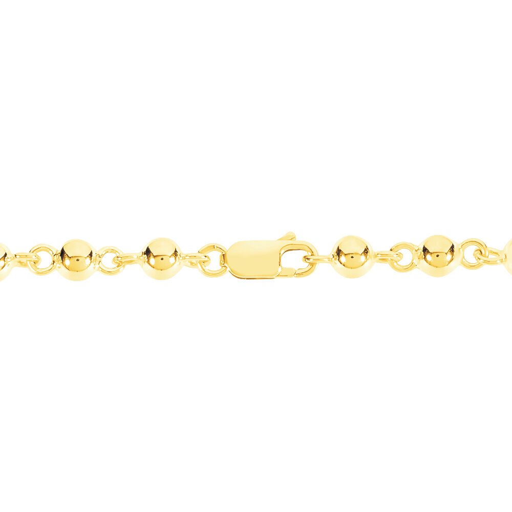 Bracelet Diona Maille Boule Or Jaune - Bracelets mailles Femme | Marc Orian