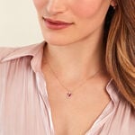 Collier Angie Or Jaune Rubis Diamant - Colliers avec pierres Femme | Marc Orian