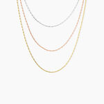 Chaine Ylsa Argent Tricolore - Chaines Femme | Marc Orian