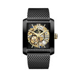 Montre Montignac Square Automatique Noir - Montres automatiques Homme | Marc Orian