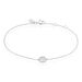 Bracelet Nour-imen Or Blanc Diamant - Bracelets chaînes Femme | Marc Orian