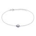 Bracelet Argent Tania Oxydes De Zirconium - Bracelets chaînes Femme | Marc Orian