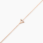 Bracelet Lorena Argent Rose Oxyde De Zirconium - Bracelets fantaisie Femme | Marc Orian