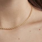 Collier Jerry Danilo Maille Corde Or Jaune - Chaines Femme | Marc Orian