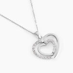 Collier Annabelle Argent Blanc Oxyde De Zirconium - Colliers avec pierres Femme | Marc Orian