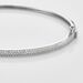 Bracelet Jonc Or Blanc Stasya Diamants - Bracelets joncs Femme | Marc Orian