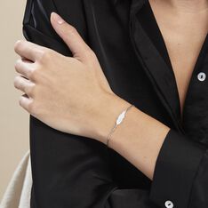 Bracelet Argent Blanc Gdiulia - Sélection Bohème Femme | Marc Orian