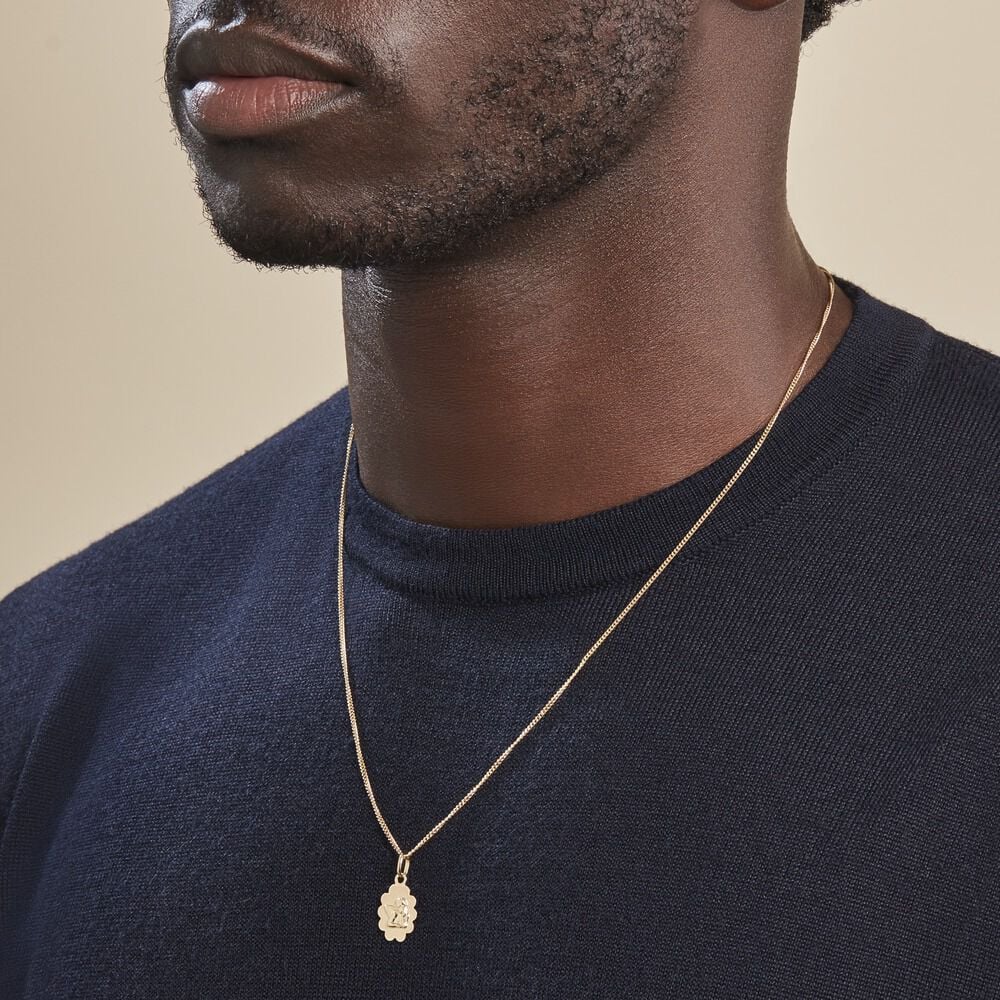 Pendentif Ange Nuage Or Jaune - Bijoux personnalisés Famille | Marc Orian