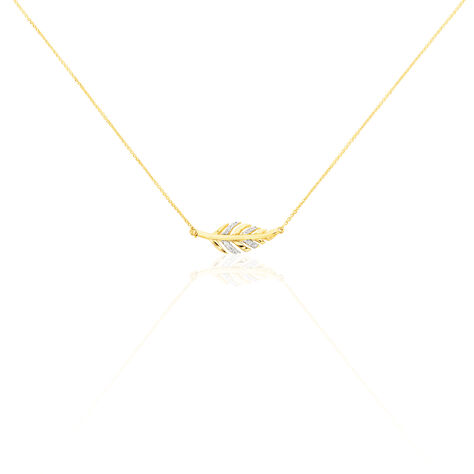 Collier Praia Or Jaune Diamant - Colliers avec pierres Femme | Marc Orian