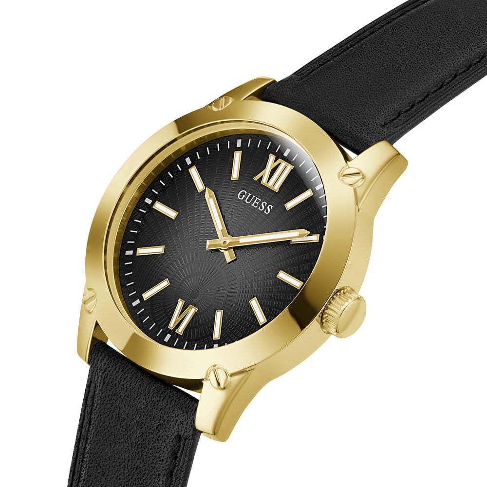 Montre Guess Crescent Noir - Montres classiques Homme | Marc Orian