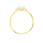 Bague Solitaire Cillie Or Jaune Oxyde De Zirconium - Solitaires Femme | Marc Orian