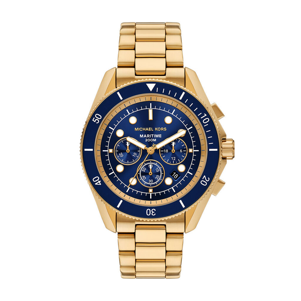 Montre Michael Kors Maritime Bleu - Montres étanches Homme | Marc Orian