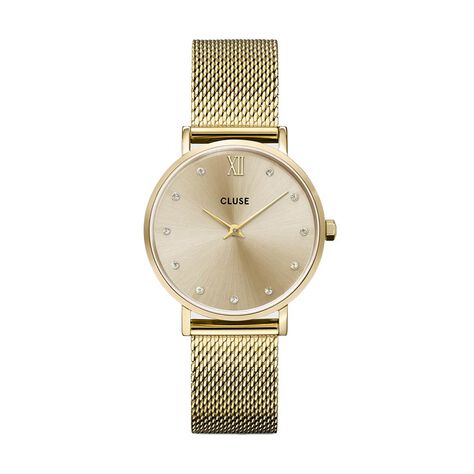 Montre Cluse Minuit Champagne - Montres étanches Femme | Marc Orian