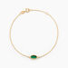 Bracelet Reflets Pop Or Jaune Malachite - Bracelets chaînes Femme | Marc Orian