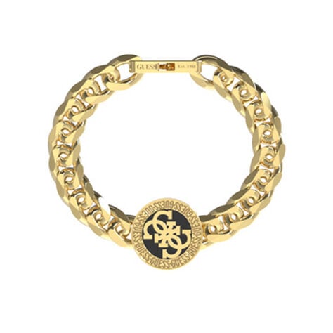 Bracelet Guess 4G Icon Acier Jaune - Bracelets cha&icirc;nes Homme | Marc Orian