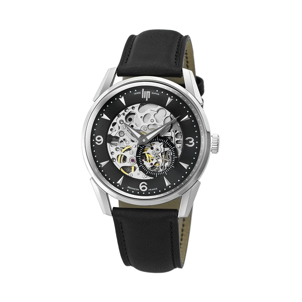 Montre Lip Himalaya Squelette Noir - Montres automatiques Homme | Marc Orian