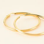 Creoles Mitya Acier Ip Dor&eacute; - Cr&eacute;oles Femme | Marc Orian