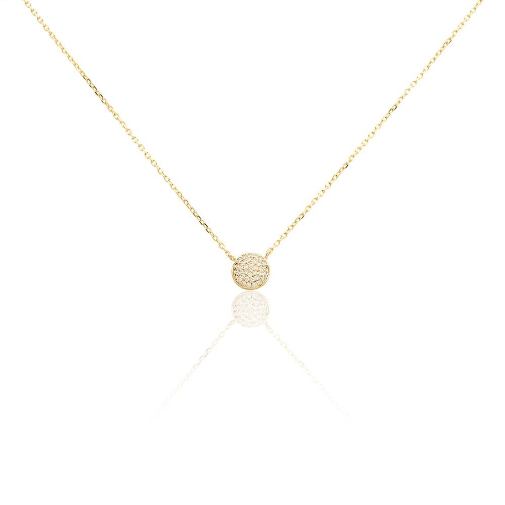 Collier Plaqué Or Larraso Oxydes De Zirconium - Colliers avec pierres Femme | Marc Orian