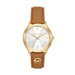 Montre Michael Kors Slim Runway Blanc - Montres &eacute;tanches Femme | Marc Orian
