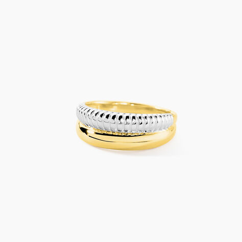 Bague Lara Argent Bicolore - Bijoux fantaisie Femme | Marc Orian