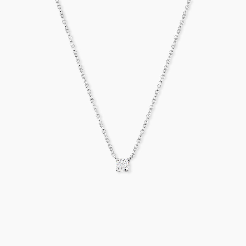 Collier Argent Lylwenn Oxydes De Zirconium - Colliers solitaires Femme | Marc Orian